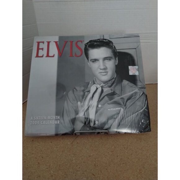 Elvis Presley 2004 Sixteen-Month Calendar In Original Packaging - Picture 1 of 2